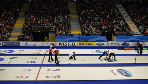 カーリング競技