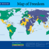 2014年世界自由度マップ