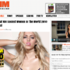 FHM誌の世界で最もセクシーな女性100人ランキング